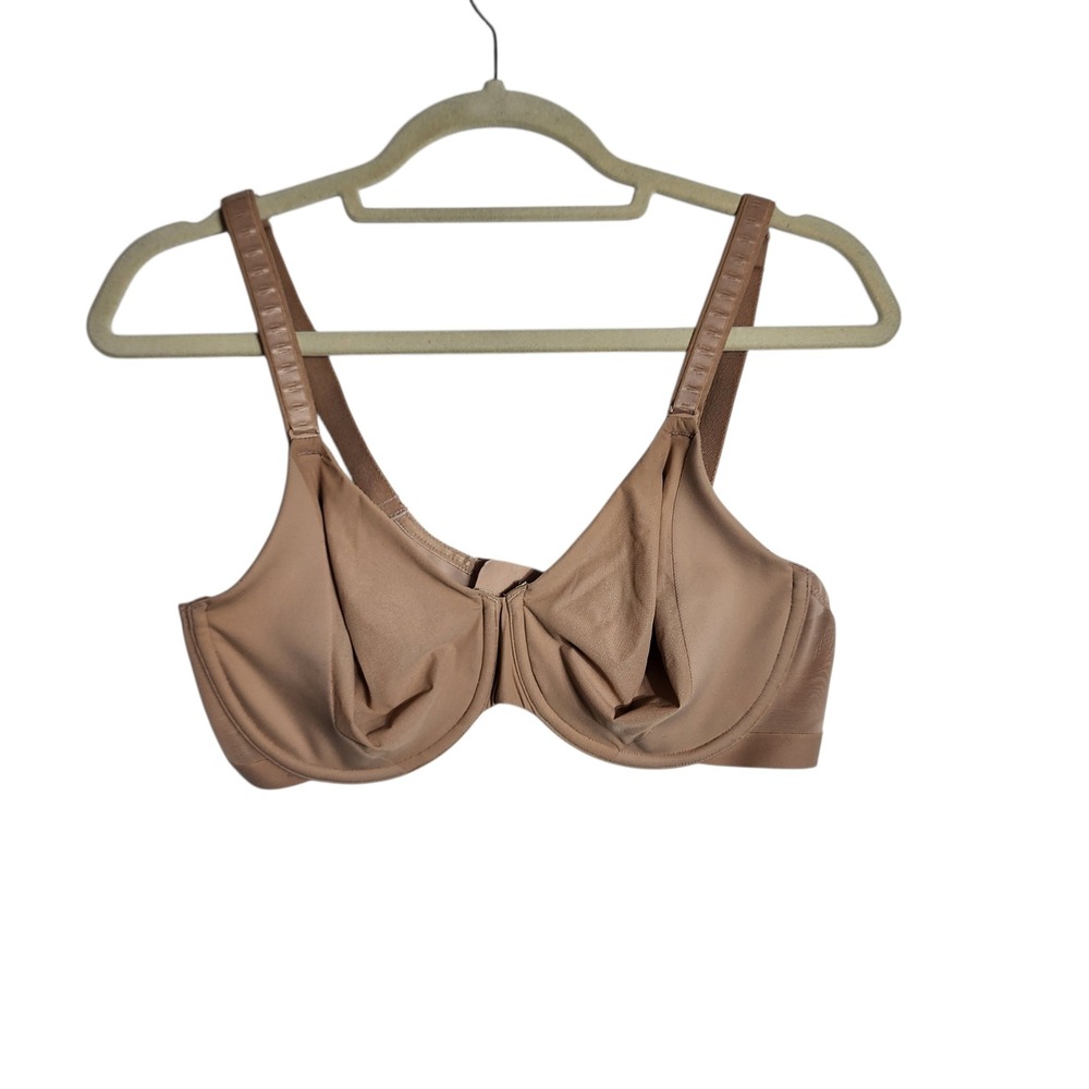 Wacoal Basic‎ Beauty Full Figure Underwire Bra 855487 Sand Beige 36DD